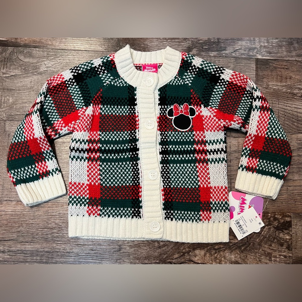 NWT Disney Minnie Mouse Christmas Sweater